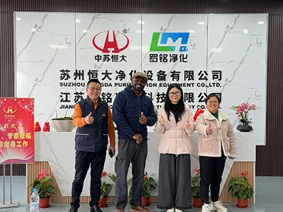 Generador de oxígeno de 40Nm³/h para cliente estadounidense