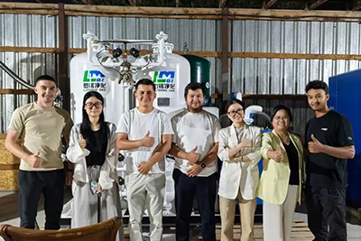 Sistema de generación de nitrógeno PSA para un fabricante de productos electrónicos en Israel