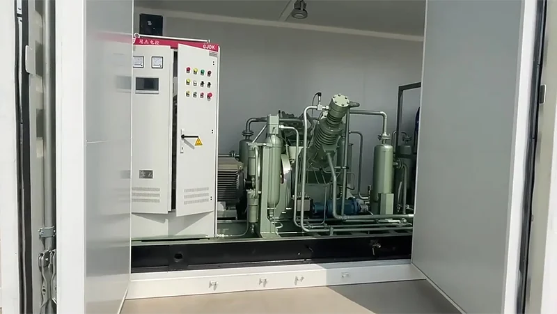 Generador de oxígeno tipo contenedor