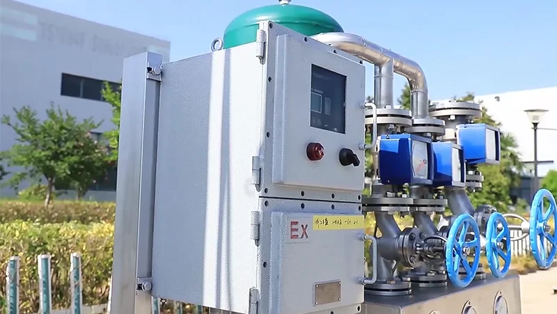 Unidad de producción de hidrógeno por descomposición de amoníaco