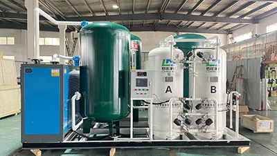 Sistema de generación de oxígeno industrial personalizado